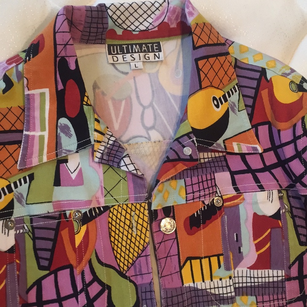 Ultimate Design Women’s Jacket Abstract Design